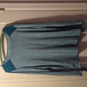 St John's Bay Teal 🩵 Long Sleeve Shirt Sz 0X